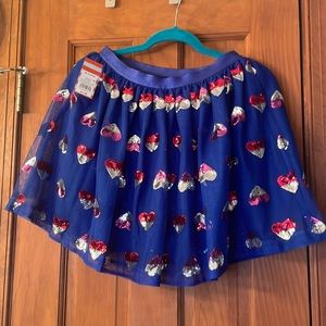 Royal blue girls skirt